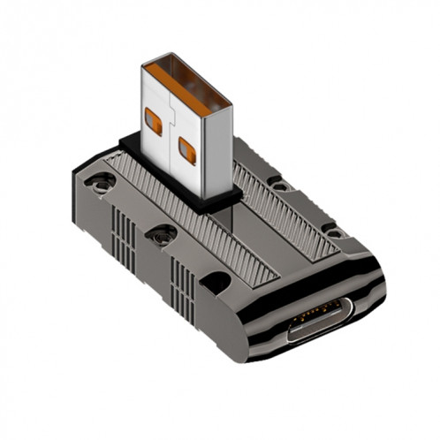 Adaptateur mécanique USB 3.1 Gen2 vers Type-C 10 Gbit/s 120 W, style : courbure moyenne SH56041233-07